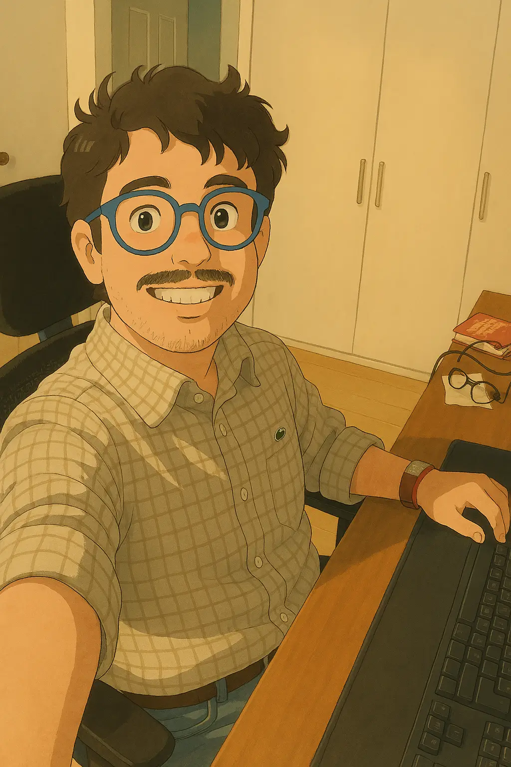 Photograph of Jacobo Dominguez smiling